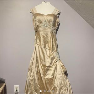 Champagne Wedding Dress